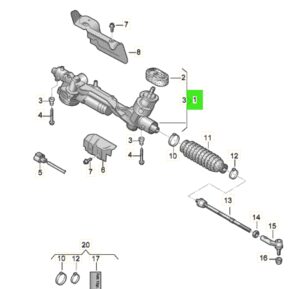 POWER STEERING RACK