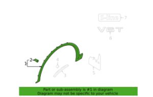 WHEEL POENING MOLDING